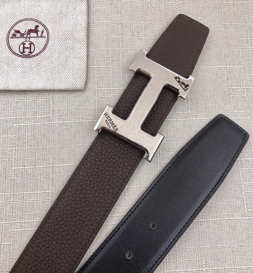 1:1 Replica Hermes H Belt Buckle & Reversible Black For Women, Women Belt