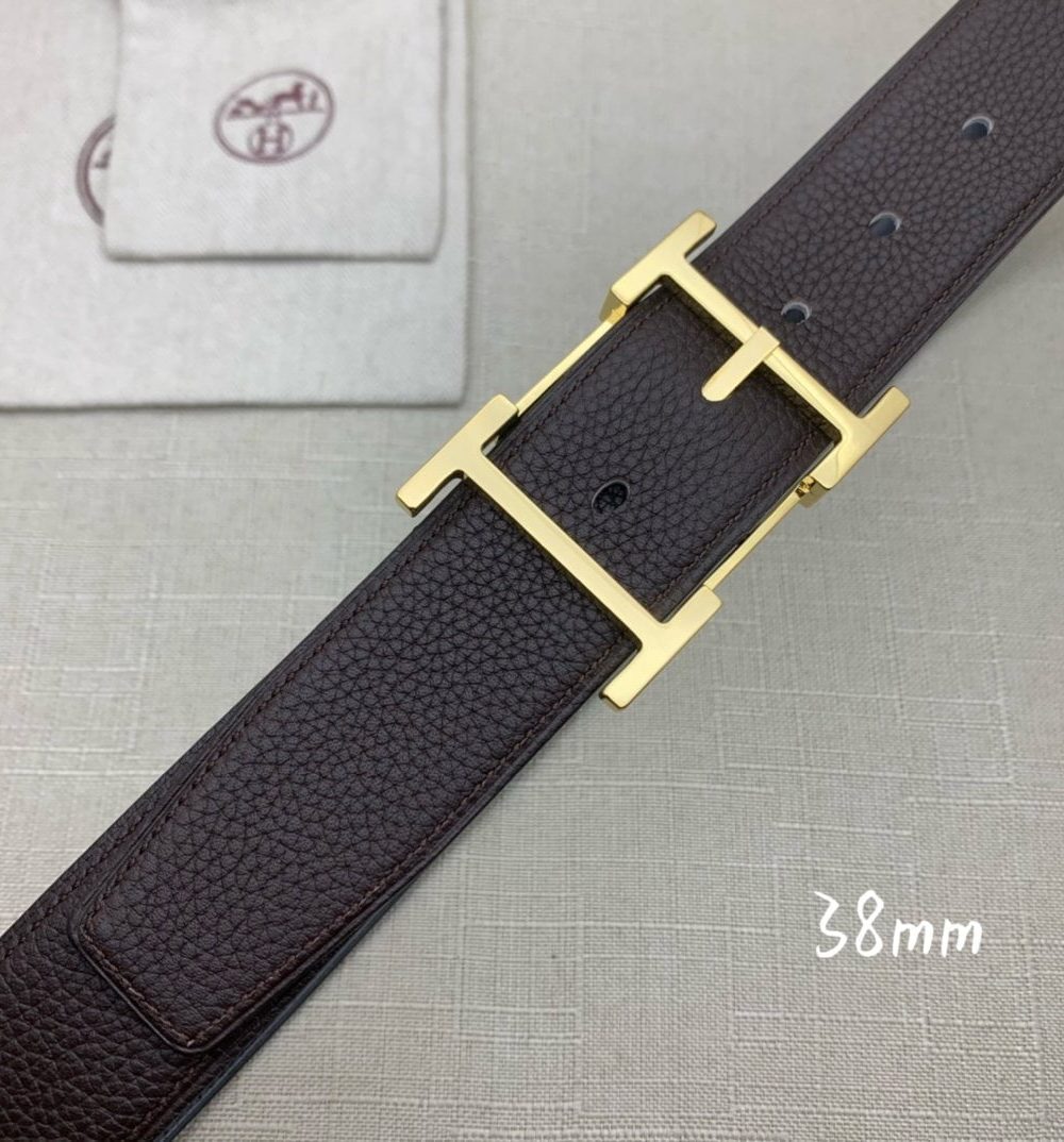 1:1 Replica Hermes H Belt Buckle & Reversible Black For Women, Women Belt