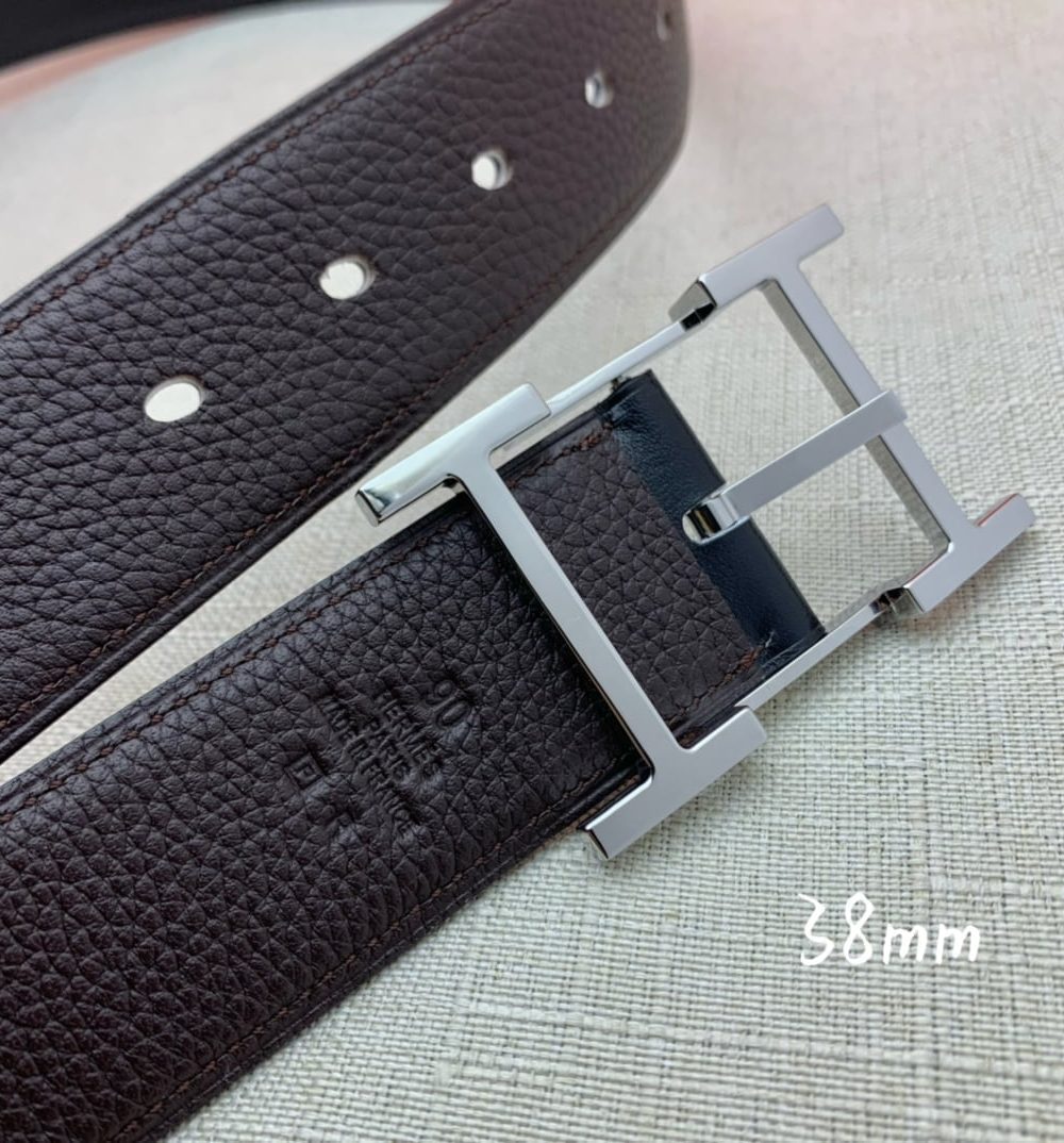 1:1 Replica Hermes H Belt Buckle & Reversible Black For Women, Women Belt