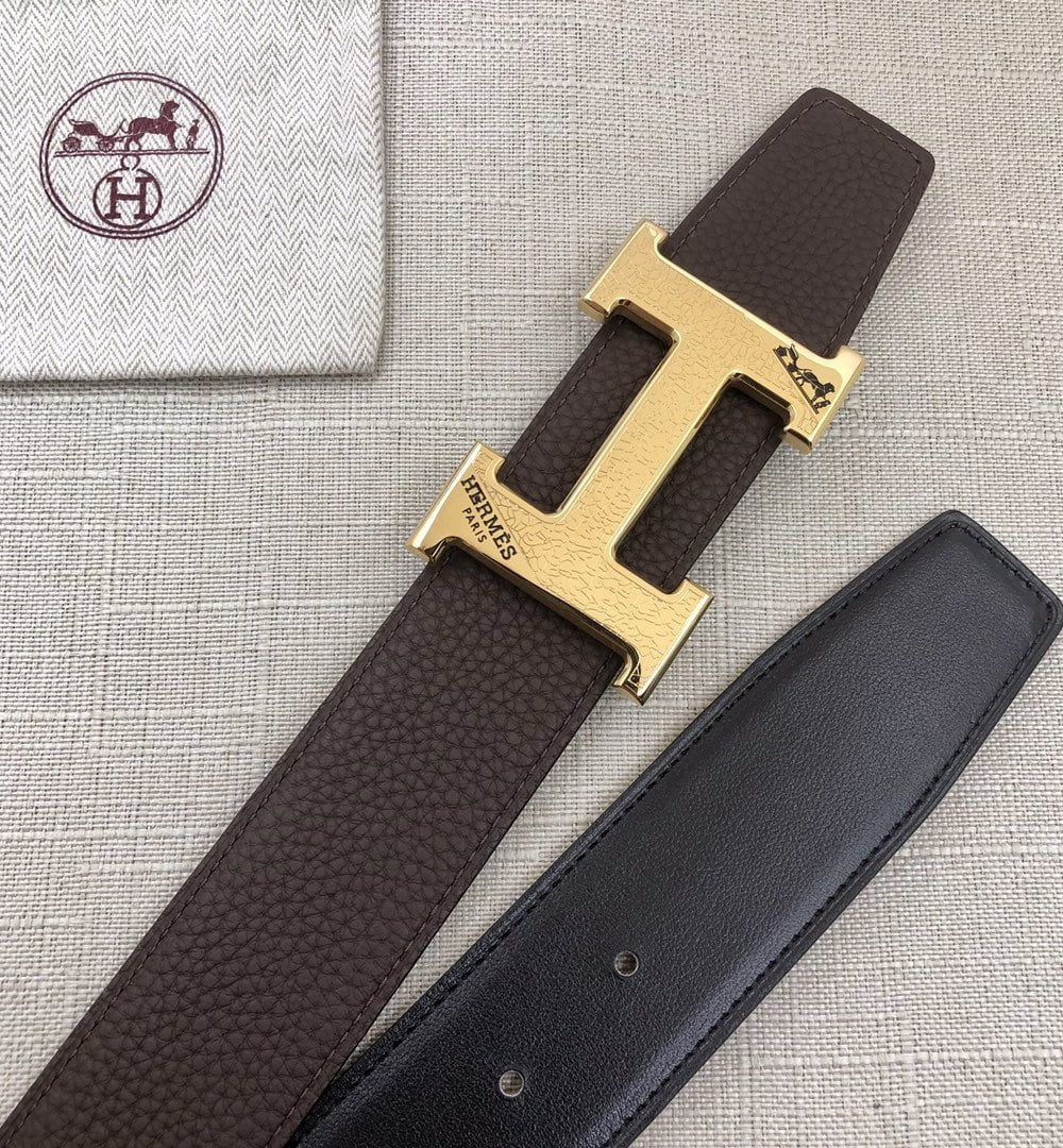 1:1 Replica Hermes H Belt Buckle & Reversible Black For Women, Women Belt