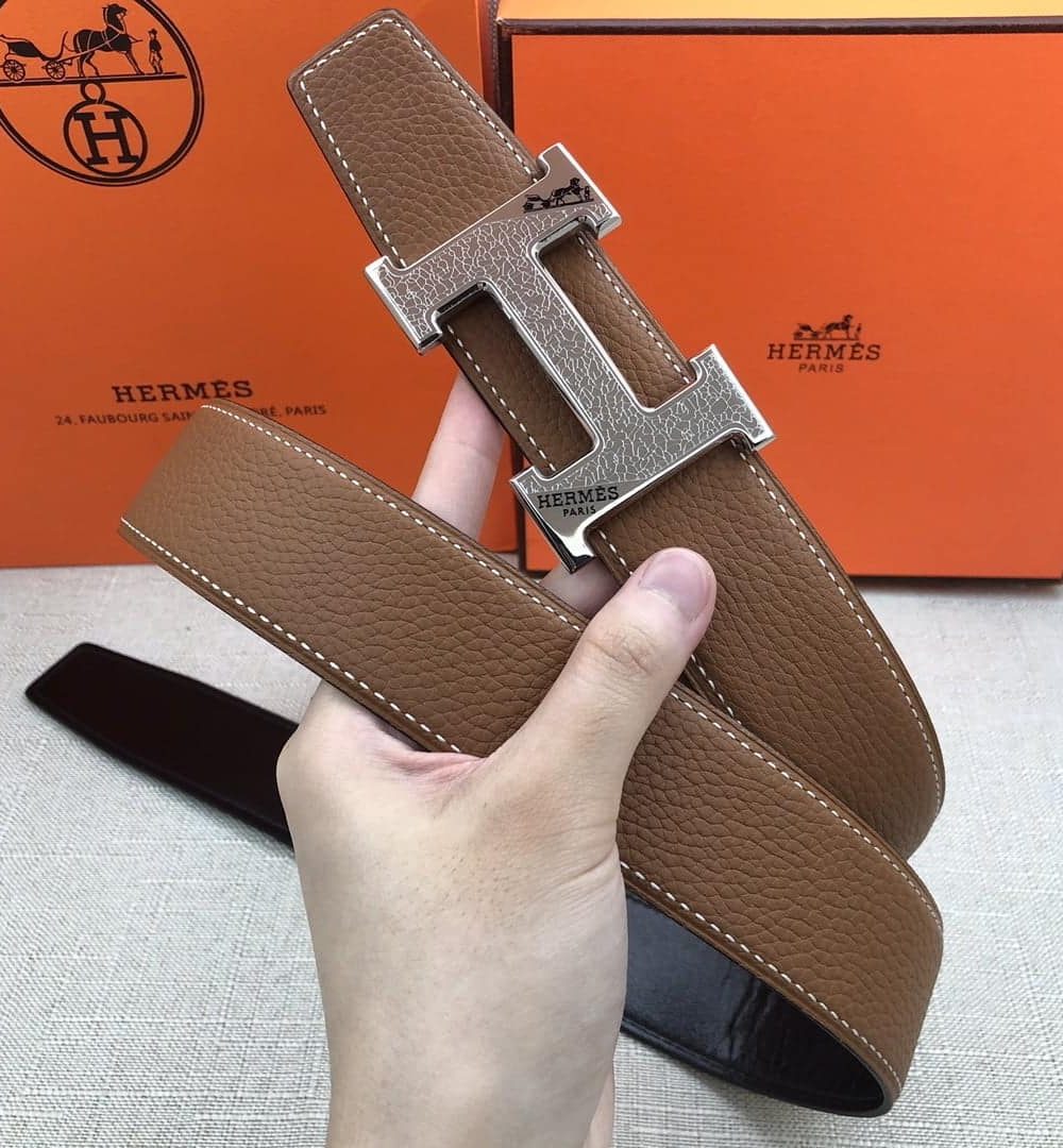 1:1 Replica Hermes H Belt Buckle & Reversible Black For Women, Women Belt