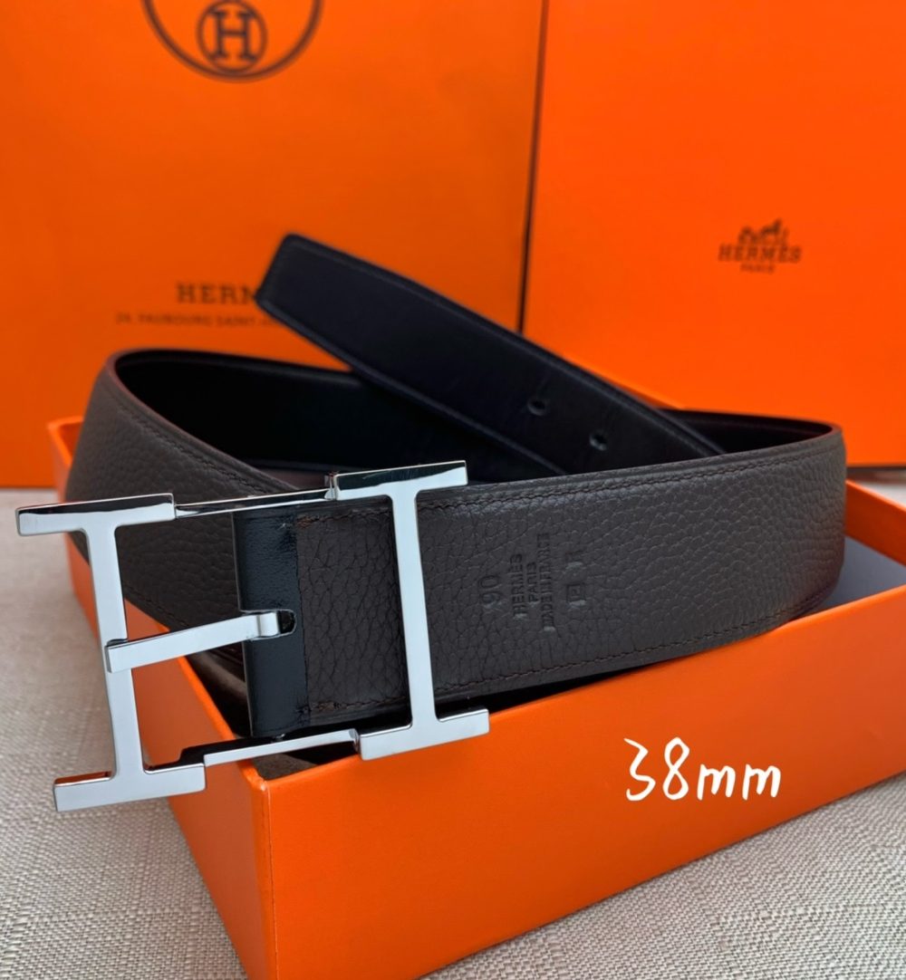 1:1 Replica Hermes H Belt Buckle & Reversible Black For Women, Women Belt
