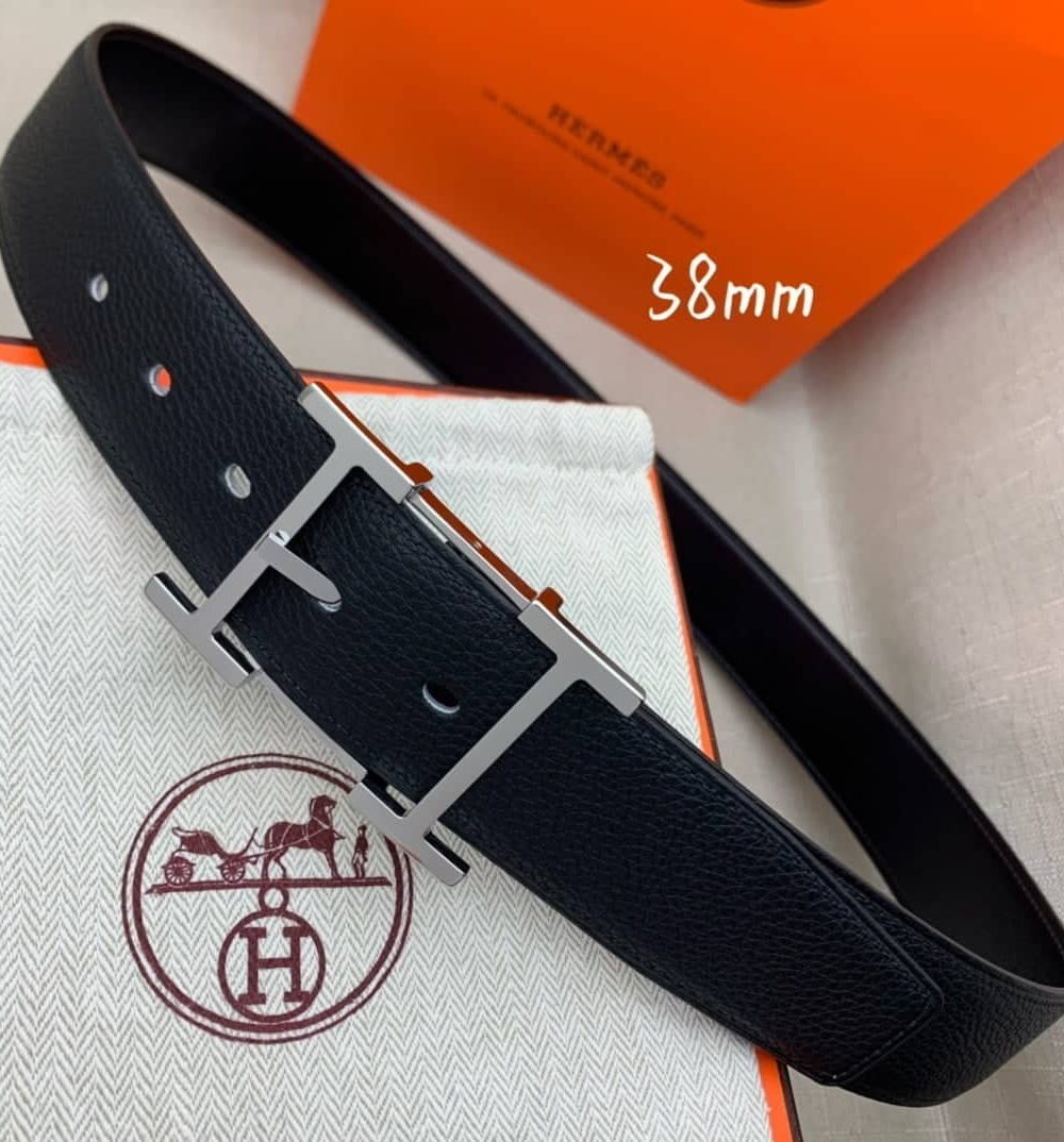 1:1 Replica Hermes H Belt Buckle & Reversible Black For Women, Women Belt