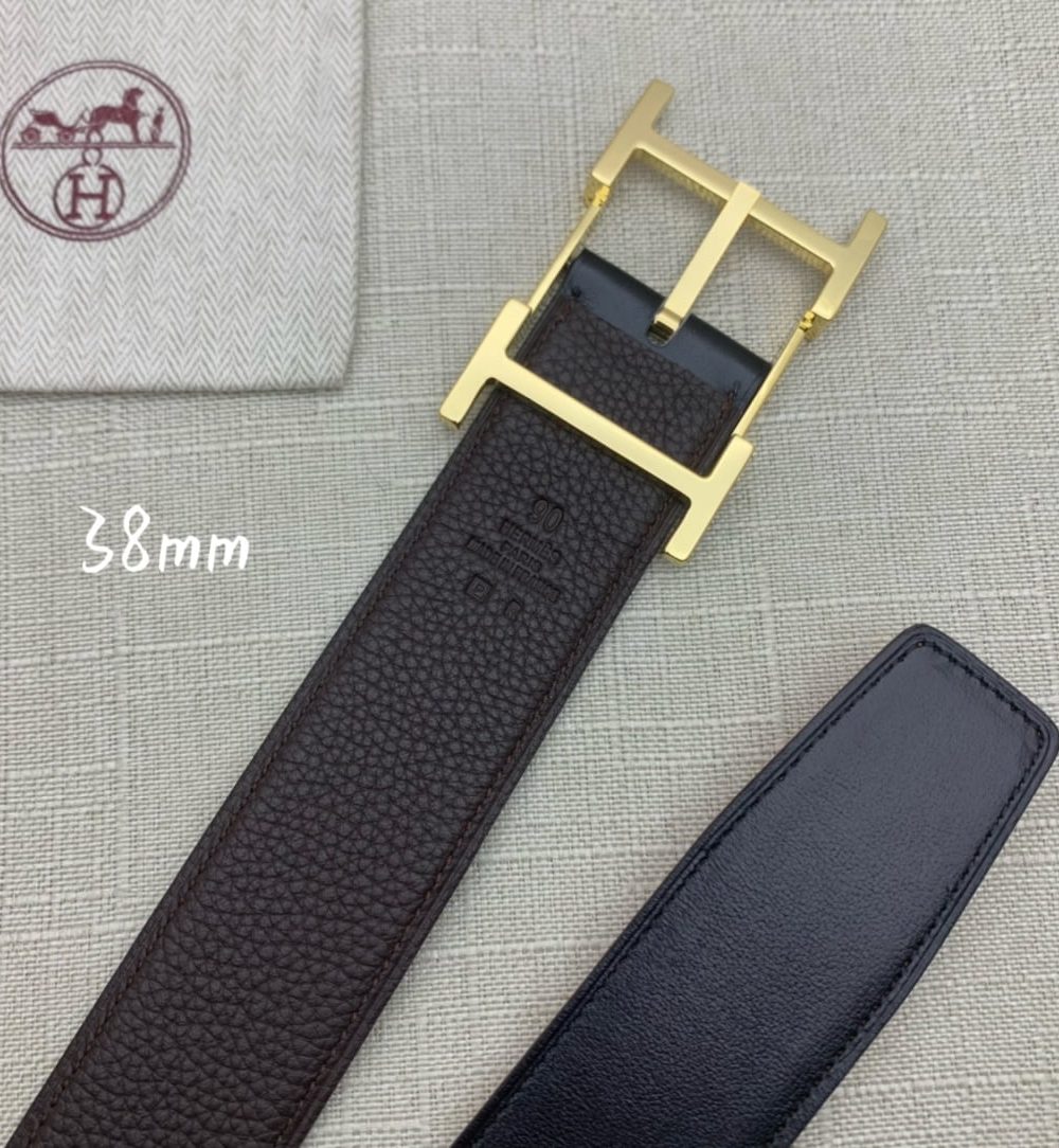 1:1 Replica Hermes H Belt Buckle & Reversible Black For Women, Women Belt