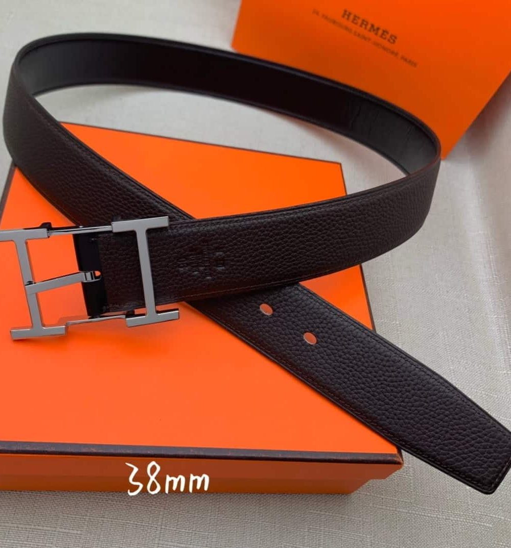 1:1 Replica Hermes H Belt Buckle & Reversible Black For Women, Women Belt