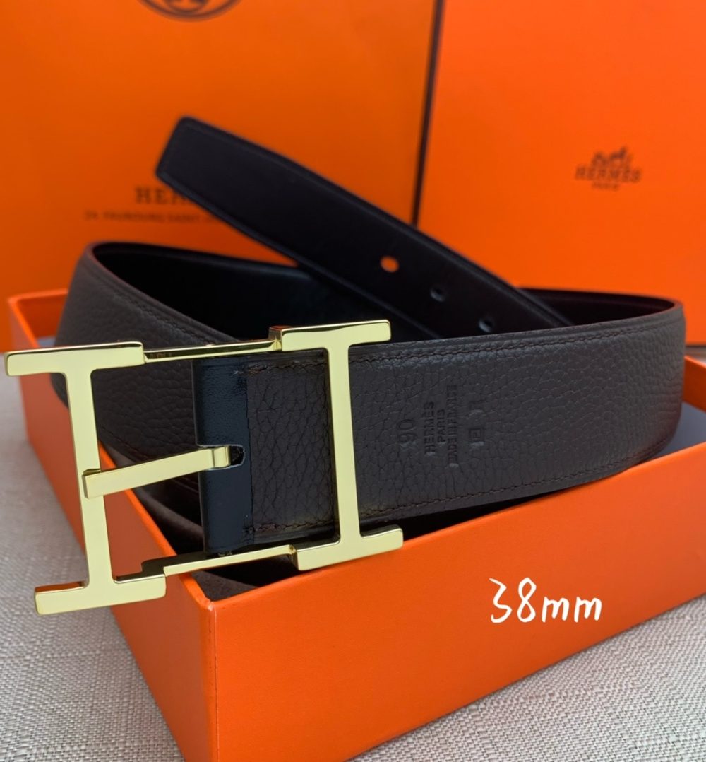 1:1 Replica Hermes H Belt Buckle & Reversible Black For Women, Women Belt