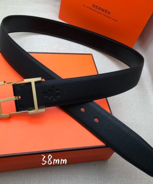 1:1 Replica Hermes H Belt Buckle & Reversible Black For Women, Women Belt