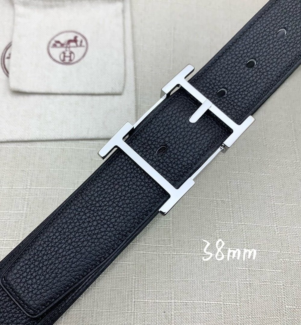 1:1 Replica Hermes H Belt Buckle & Reversible Black For Women, Women Belt