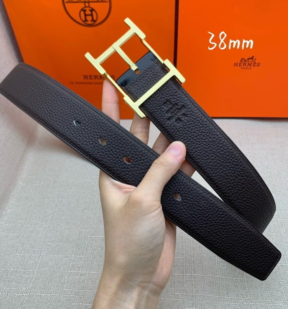 1:1 Replica Hermes H Belt Buckle & Reversible Black For Women, Women Belt