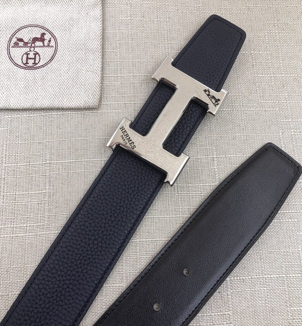 1:1 Replica Hermes H Belt Buckle & Reversible Blue For Women, Women Belt