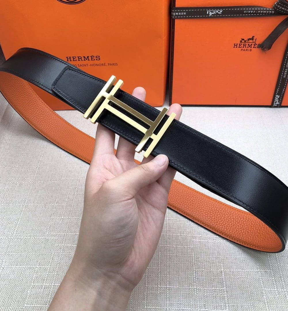 1:1 Replica Hermes H Belt Buckle & Reversible Brown For Women, Women Belt