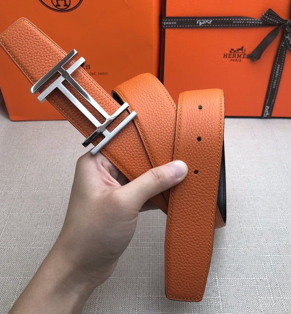 1:1 Replica Hermes H Belt Buckle & Reversible Brown For Women, Women Belt