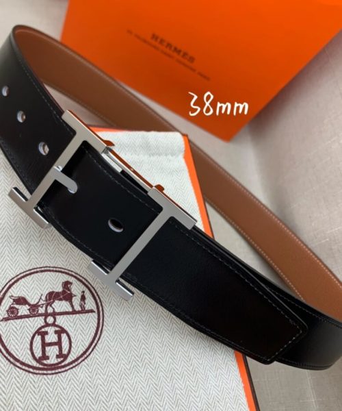 1:1 Replica Hermes H Belt Buckle & Reversible Brown For Women, Women Belt