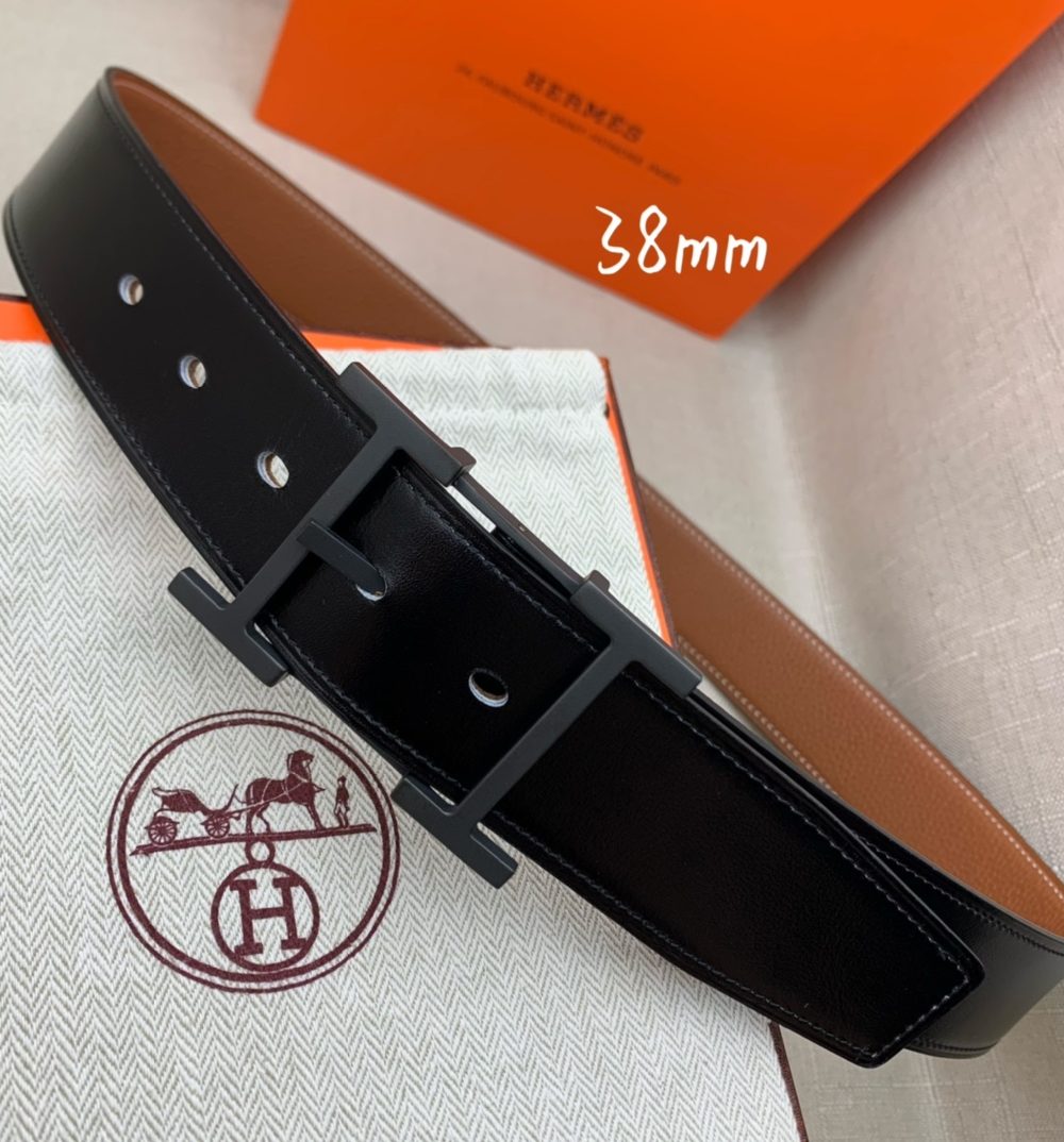 1:1 Replica Hermes H Belt Buckle & Reversible Brown For Women, Women Belt