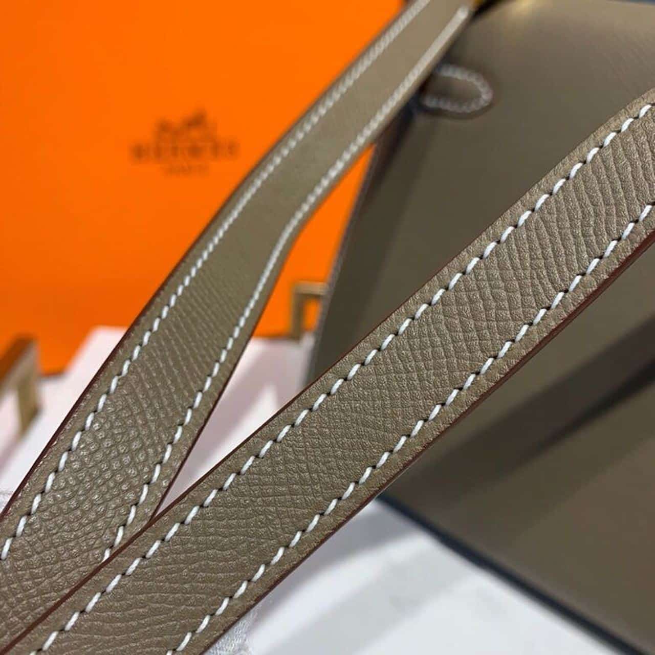 1:1 Replica Hermes Kelly 25 Sellier Epsom Etoupe Bag For Women, Women's Handbags, Shoulder Bags 10in/25cm - Image 13