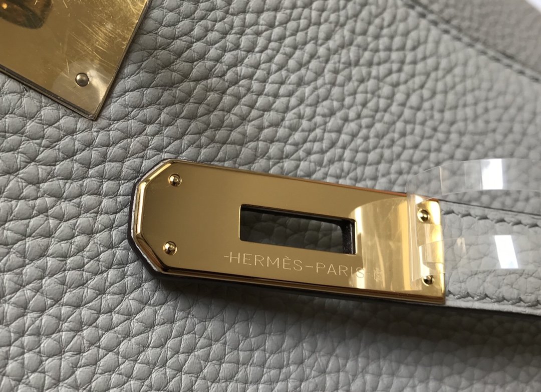 1:1 Replica Hermes Kelly 28 Retourne Togo White Bag For Women, Women's Handbags, Shoulder Bags 11in/28cm - Image 9