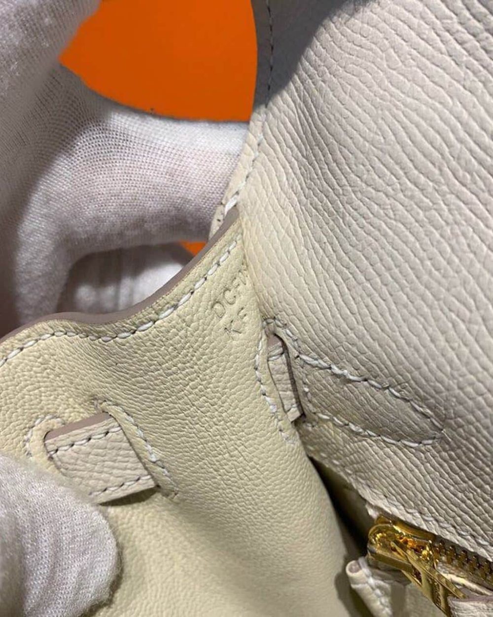 1:1 Replica Hermes Kelly Craie For Women Gold Toned Hardware 10in/25cm