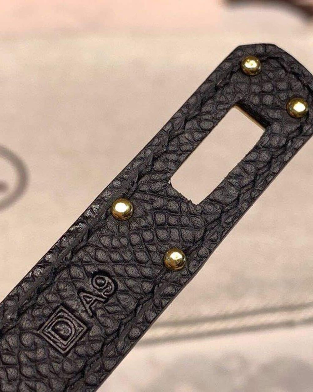 1:1 Replica Hermes Kelly Wallet To Go Woc Black With Gold Toned Hardware Bag For Women 8.2in/21cm