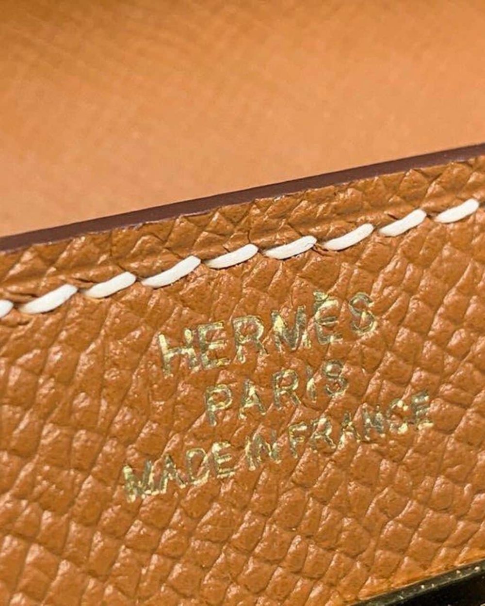 1:1 Replica Hermes Kelly Wallet To Go Woc Brown With Gold Toned Hardware Bag For Women 8.2in/21cm