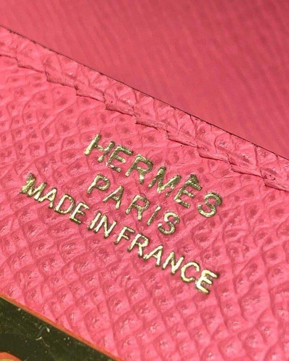 1:1 Replica Hermes Kelly Wallet To Go Woc Pink With Gold Toned Hardware Bag For Women 8.2in/21cm