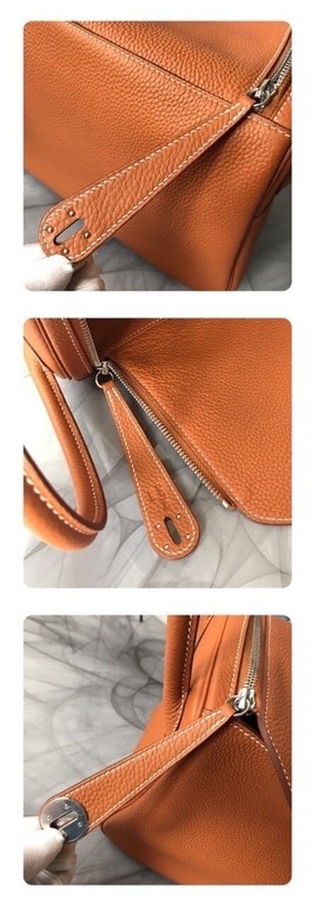 1:1 Replica Hermes Lindy Clemence Bag Bronze For Women, Women’s Handbags, Shoulder And Crossbody Bags 10.2in/26cm - Image 5