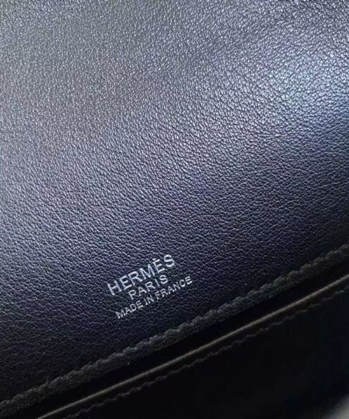 1:1 Replica Hermes Mini Kelly KP Pochette Black/Khaki Green/Yellow/Brown For Women 22cm / 8.7in