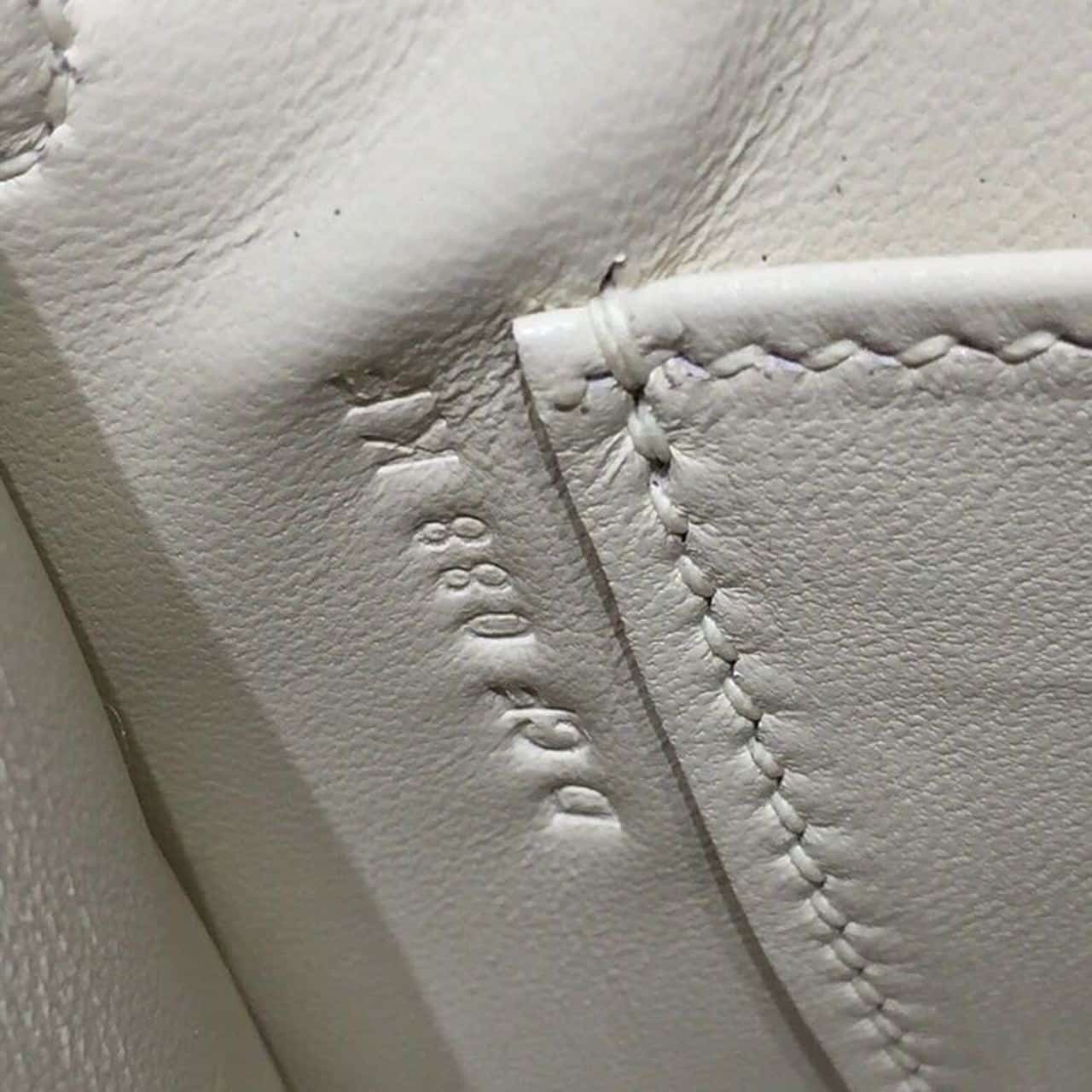 1:1 Replica Hermes Mini Kelly White For Women Gold Toned Hardware 7.5in/19cm - Image 10