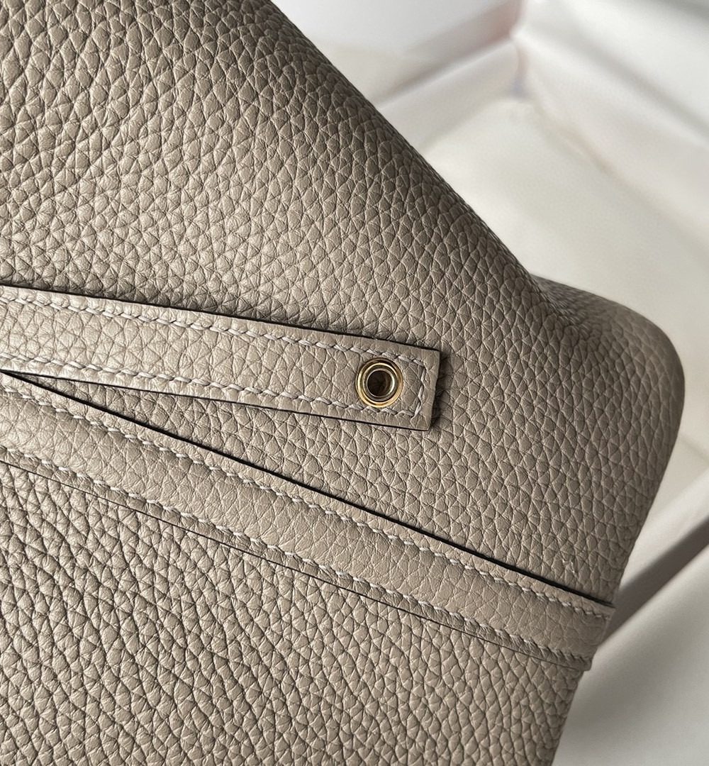 1:1 Replica Hermes Picotin Lock 18 Bag Greige For Women, Women's Handbags 7.1in/18cm