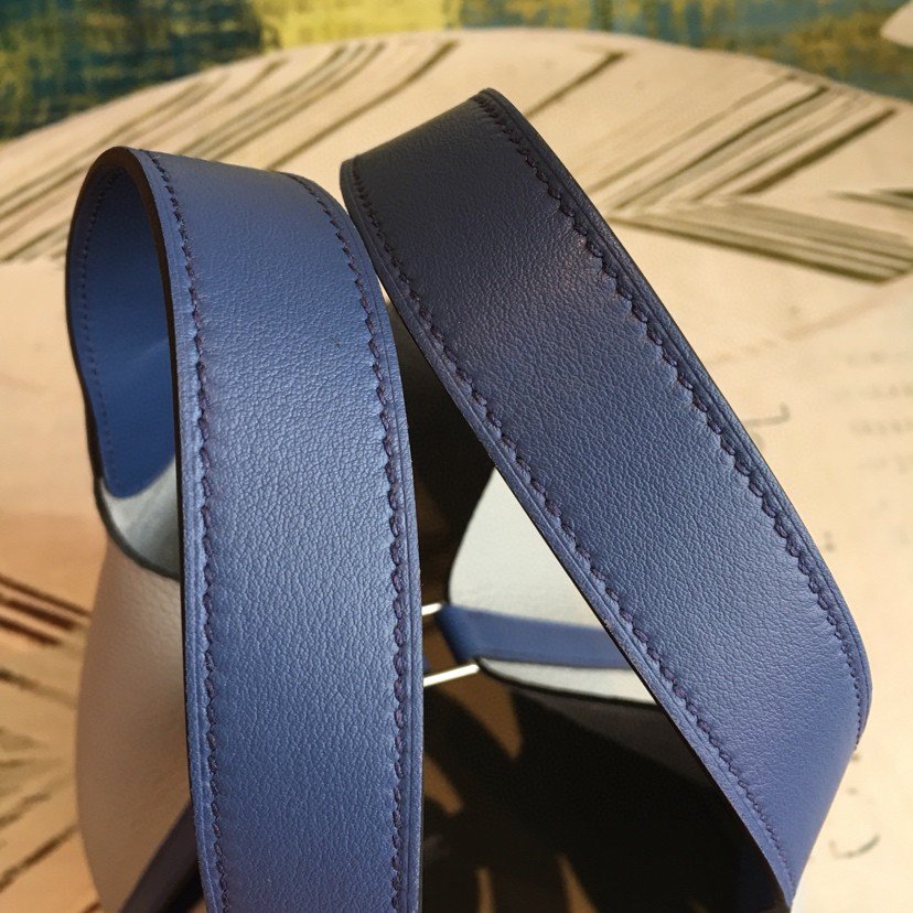 1:1 Replica Hermes Picotin Lock 18 Bag Grey/Navy Blue With Silver-Toned Hardware For Women, Women's Handbags 7.1in/18cm - Image 3