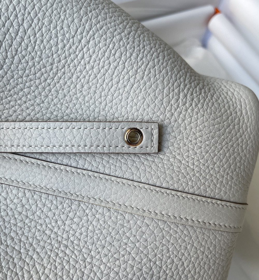 1:1 Replica Hermes Picotin Lock 18 Bag White For Women, Women's Handbags 7.1in/18cm