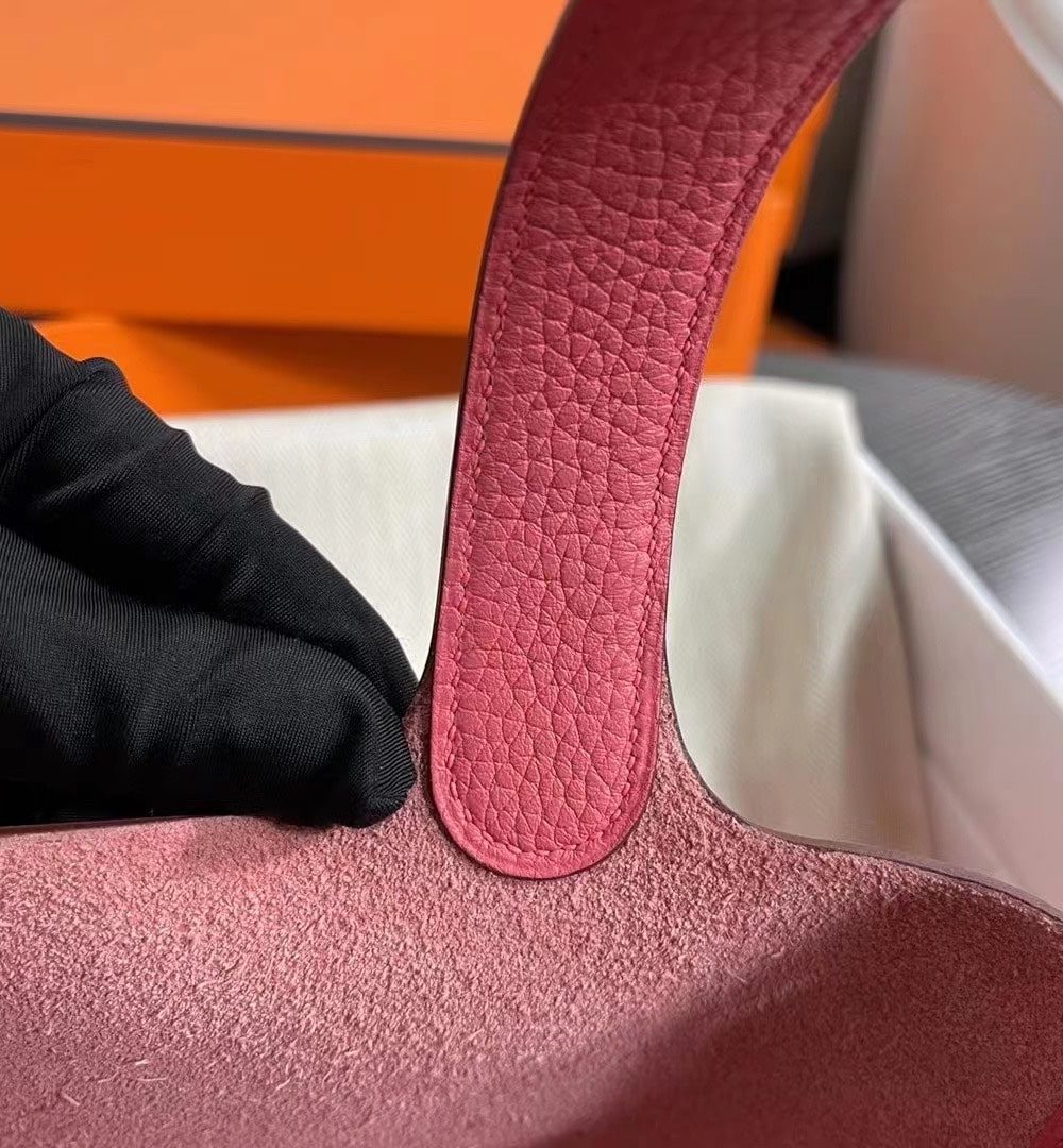 1:1 Replica Hermes Picotin Lock 18 Lime Clemence Yellow/Green/Red/Blue/Light Green/Light Purple/Pink For Women 19cm / 7.5in