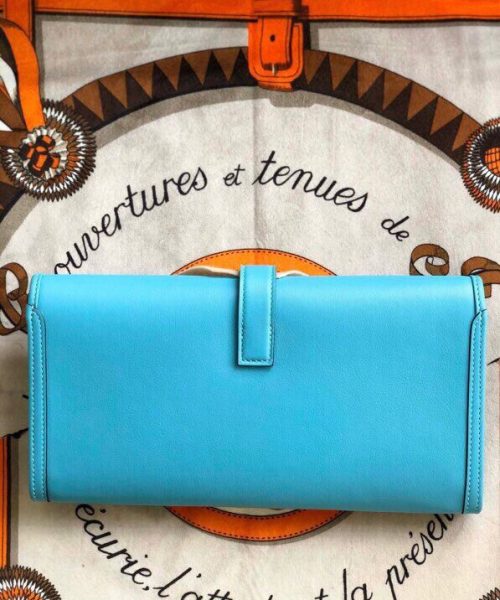 1:1 Replica Jige Elan 29 Clutch Wallet Blue/Light Blue/White/Orange/Purple 29cm/11.4in