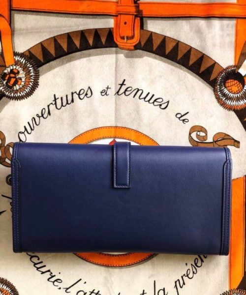 1:1 Replica Jige Elan 29 Clutch Wallet Blue/Light Blue/White/Orange/Purple 29cm/11.4in