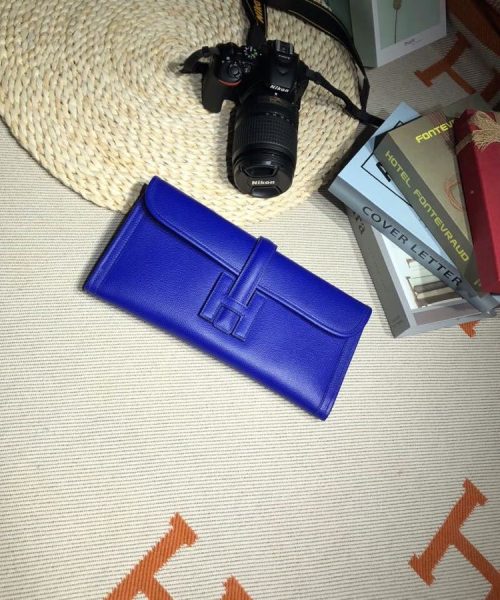 1:1 Replica Jige Elan 29 Clutch Wallet Blue/Light Blue/White/Orange/Purple 29cm/11.4in