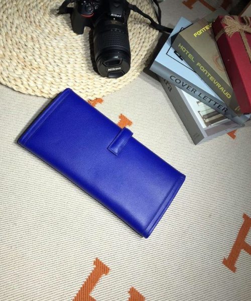 1:1 Replica Jige Elan 29 Clutch Wallet Blue/Light Blue/White/Orange/Purple 29cm/11.4in