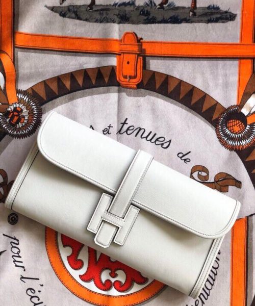 1:1 Replica Jige Elan 29 Clutch Wallet Blue/Light Blue/White/Orange/Purple 29cm/11.4in