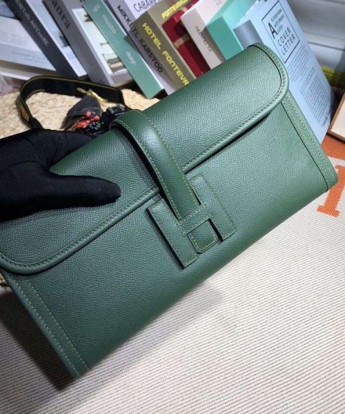 1:1 Replica Jige Elan 29 Clutch Wallet Yellow/Black/White/Green Khaki/Pink 29cm/11.4in