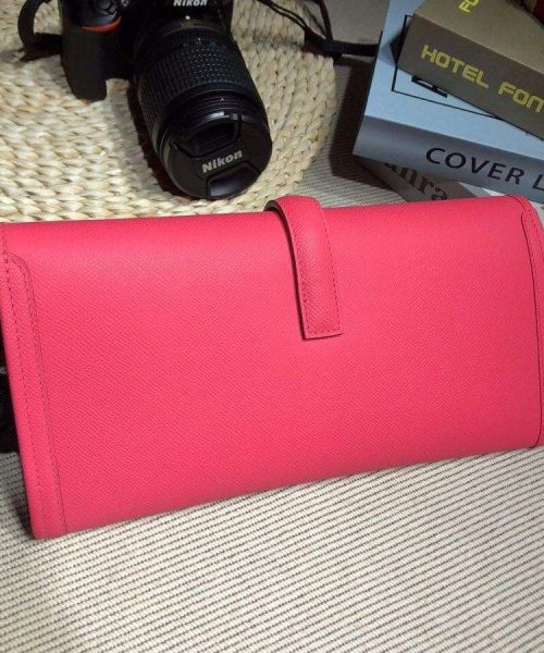 1:1 Replica Jige Elan 29 Clutch Wallet Yellow/Black/White/Green Khaki/Pink 29cm/11.4in