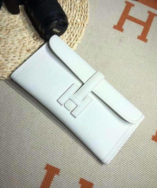 1:1 Replica Jige Elan 29 Clutch Wallet Yellow/Black/White/Green Khaki/Pink 29cm/11.4in