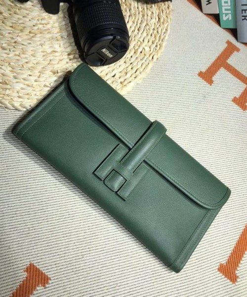 1:1 Replica Jige Elan 29 Clutch Wallet Yellow/Black/White/Green Khaki/Pink 29cm/11.4in