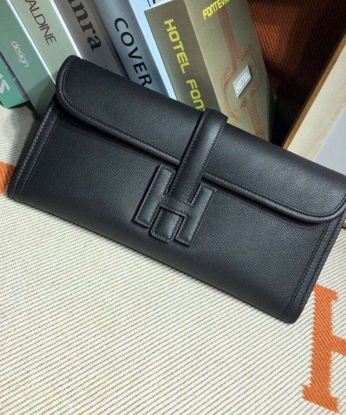 1:1 Replica Jige Elan 29 Clutch Wallet Yellow/Black/White/Green Khaki/Pink 29cm/11.4in