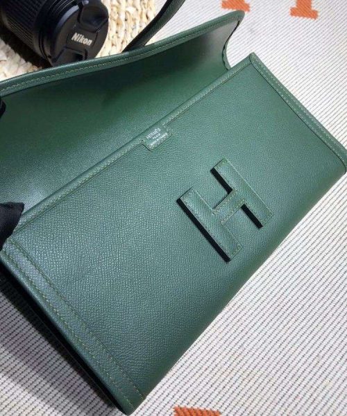 1:1 Replica Jige Elan 29 Clutch Wallet Yellow/Black/White/Green Khaki/Pink 29cm/11.4in
