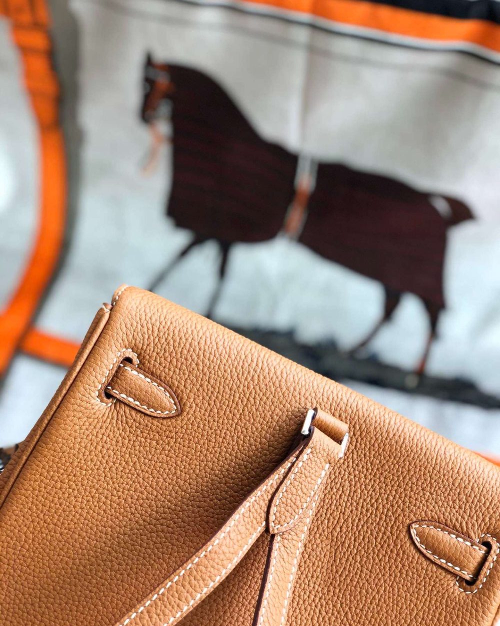 1:1 Replica Kelly Danse II Bag Swift Yellow/Black/Brown/Pink/Red For Women 22cm / 8.7in