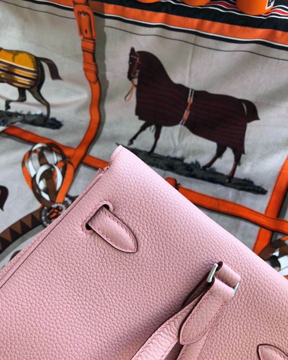 1:1 Replica Kelly Danse II Bag Swift Yellow/Black/Brown/Pink/Red For Women 22cm / 8.7in