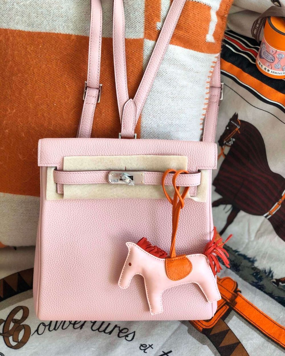 1:1 Replica Kelly Danse II Bag Swift Yellow/Black/Brown/Pink/Red For Women 22cm / 8.7in