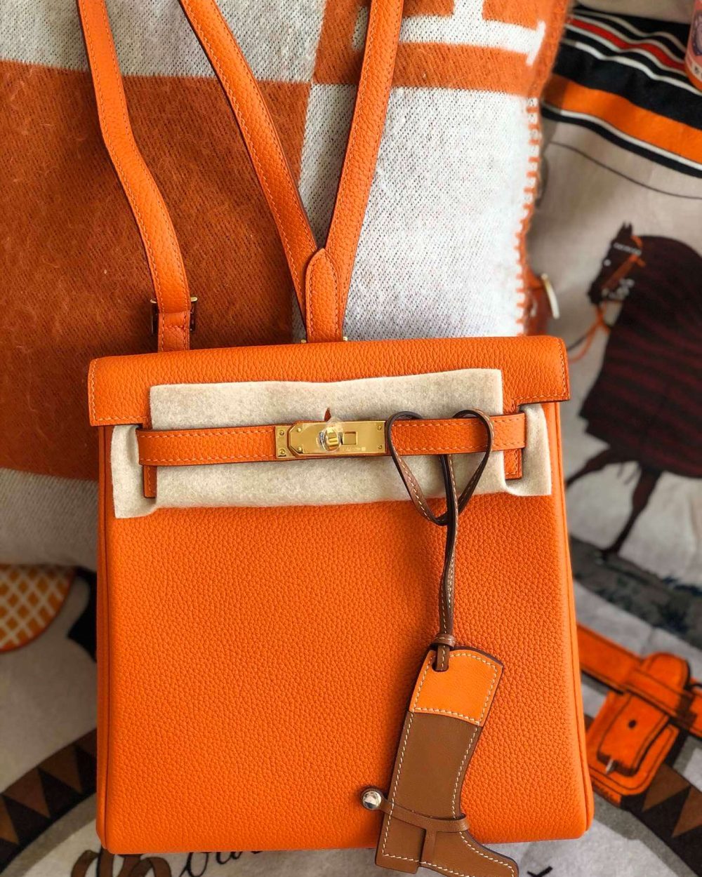 1:1 Replica Kelly Danse II Bag Swift Yellow/Black/Brown/White/Orange For Women 22cm / 8.7in