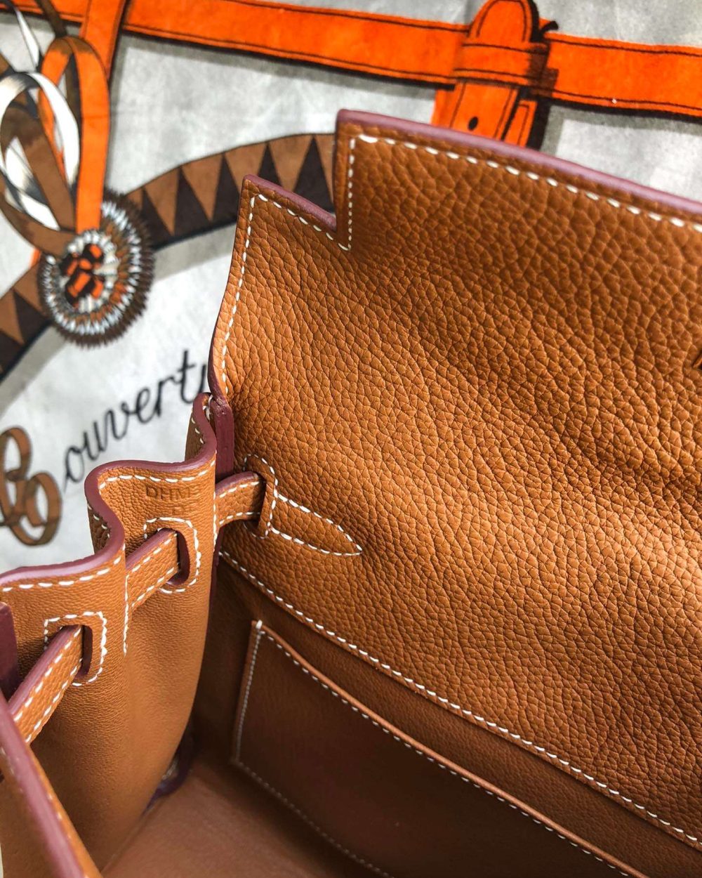 1:1 Replica Kelly Danse II Bag Swift Yellow/Black/Brown/White/Orange For Women 22cm / 8.7in