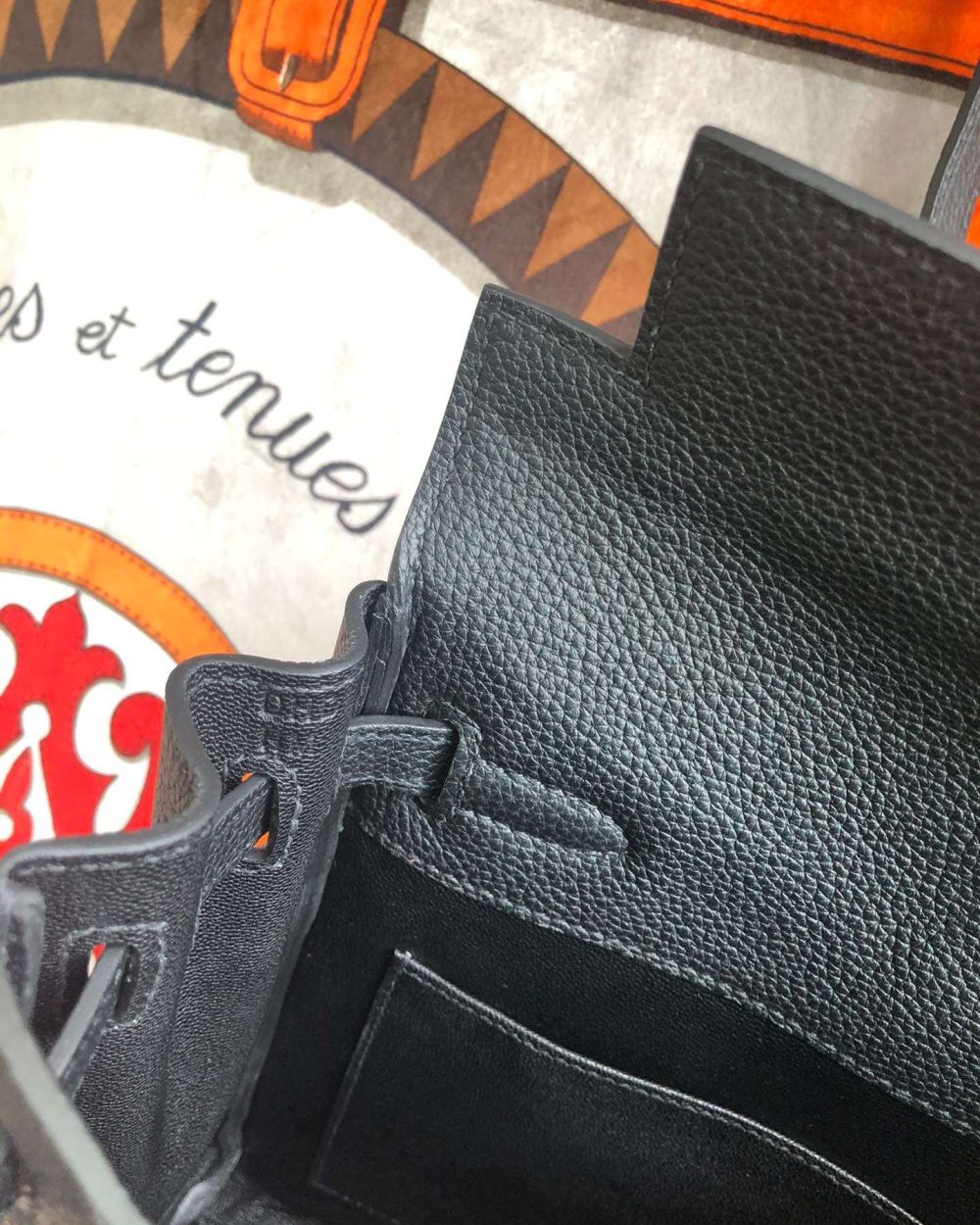 1:1 Replica Kelly Danse II Bag Swift Yellow/Black/Brown/White/Orange For Women 22cm / 8.7in