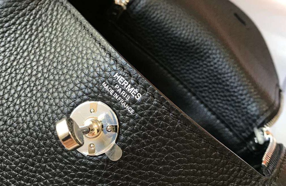 1:1 Replica Lindy Mini Black/Dark Green For Women 19cm / 7.4in