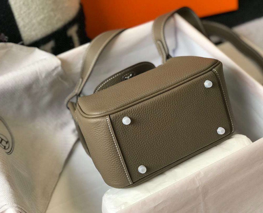 1:1 Replica Lindy Mini Black/Dark Green For Women 19cm / 7.4in